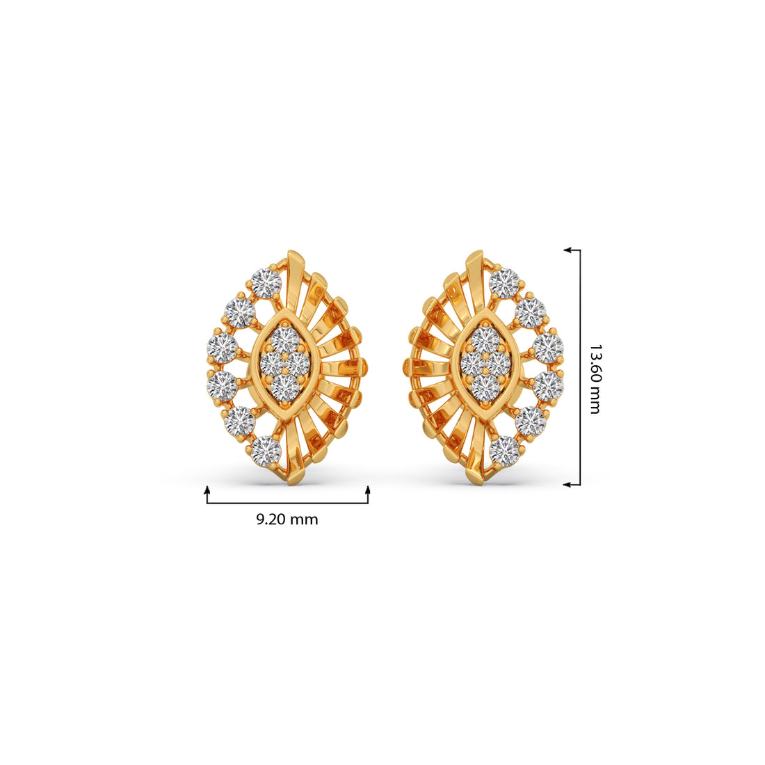 Celeste Vision Stud Earrings