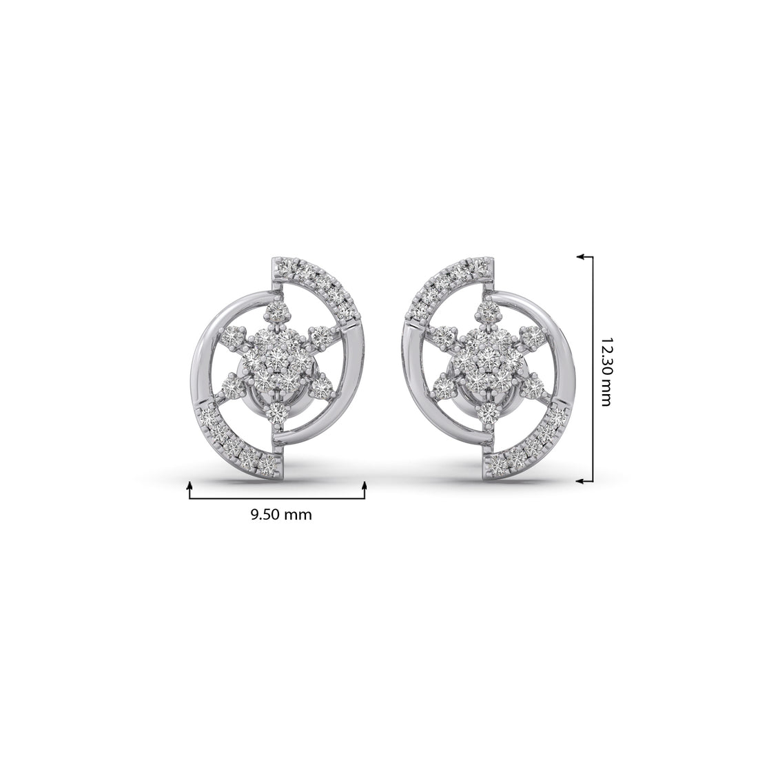 Diora Bloom Stud Earrings