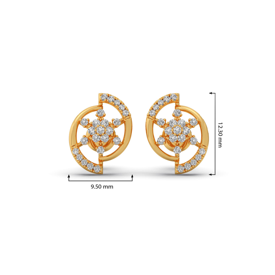 Diora Bloom Stud Earrings