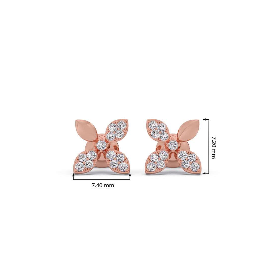 Petal Bloom Stud Earrings