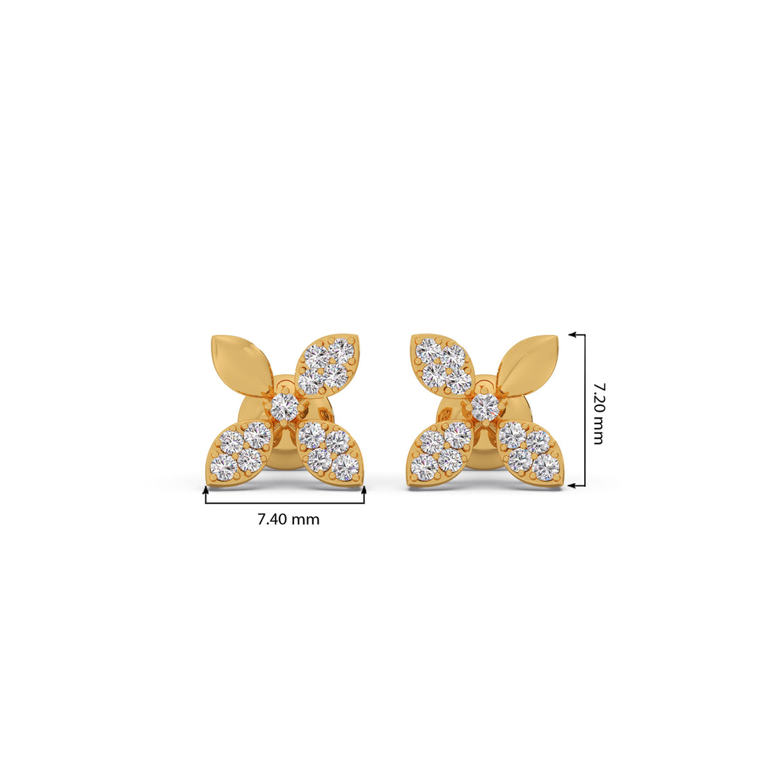 Petal Bloom Stud Earrings