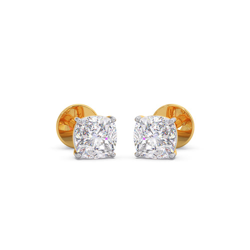1.5 ct Timeless Cushion Solitaire Stud Earrings