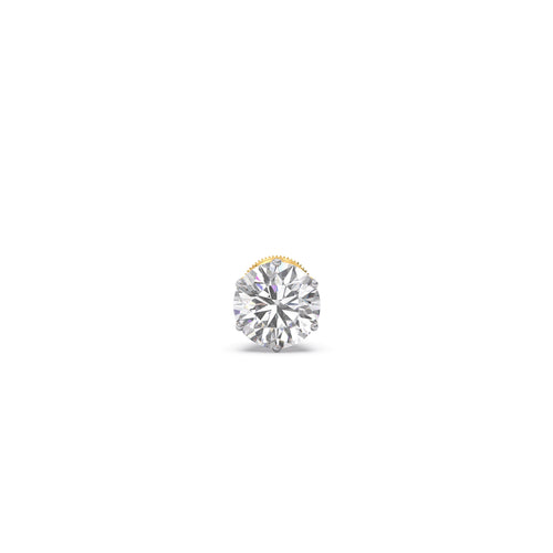 Core Round Solitaire Mens Stud