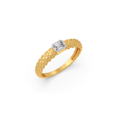 Loomline Emerald Solitaire Ring