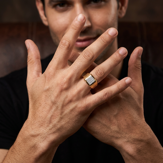 Paramount Pave Diamond Men's Ring - MQ_AI