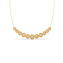 Graduated Round Diamond Prong Set Necklace