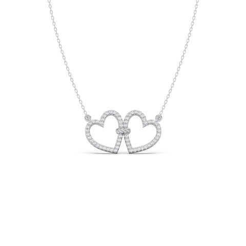 Love Entwined Diamond Necklace