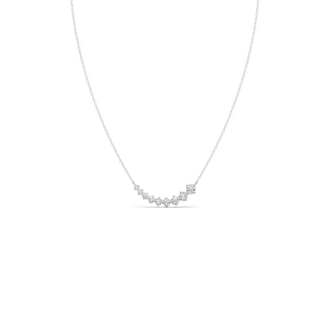 The Classic Round Diamond Pendant Necklace