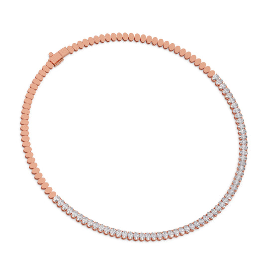 Whispering Ovals Diamond Necklace