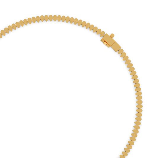 Rhythmic Radiance Pear Diamond Necklace