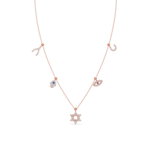 Mystic Five Charms Necklace