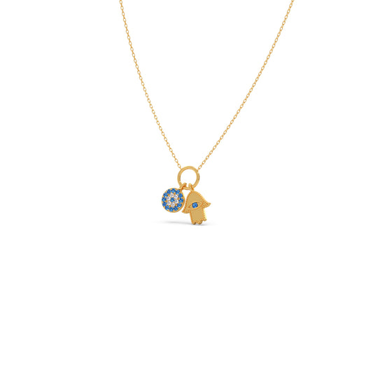 Circle of Protection Charms Necklace