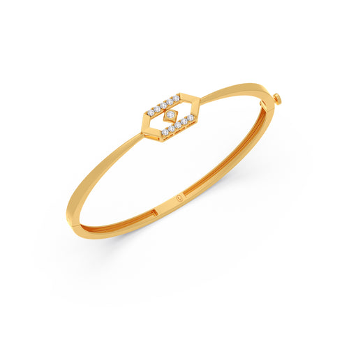 Hexora-Moving Diamond Nexus Bracelet