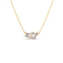 Fancy Shape Scattered Diamond Pendant