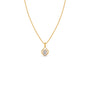 Oval Teardrop Solitaire Pendant
