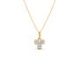 Tri Round Diamond Pendant