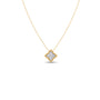 Classic Lily-Cut Diamond Pendant Necklace