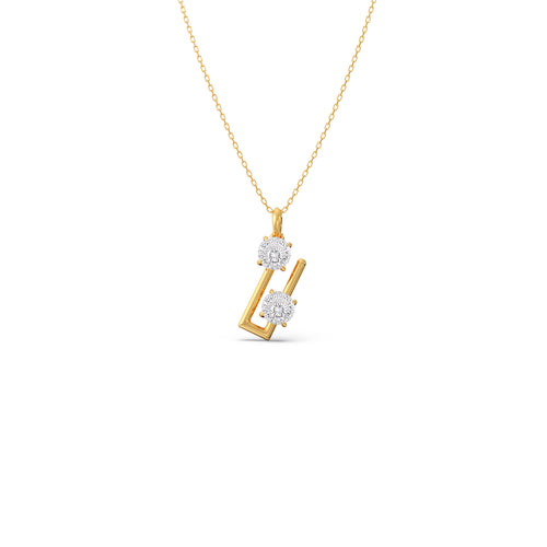 Portuguese U-Axis Pendant Necklace