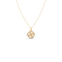 Shimmering Bloom Diamond Pendant