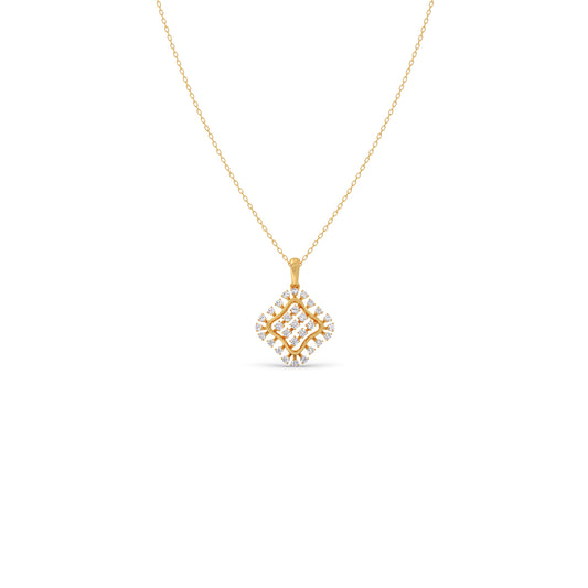 Celestial Sparkle Diamond Pendant