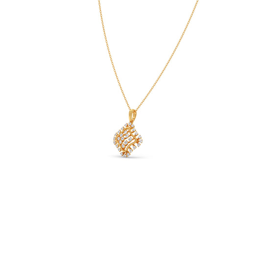 Celestial Sparkle Diamond Pendant