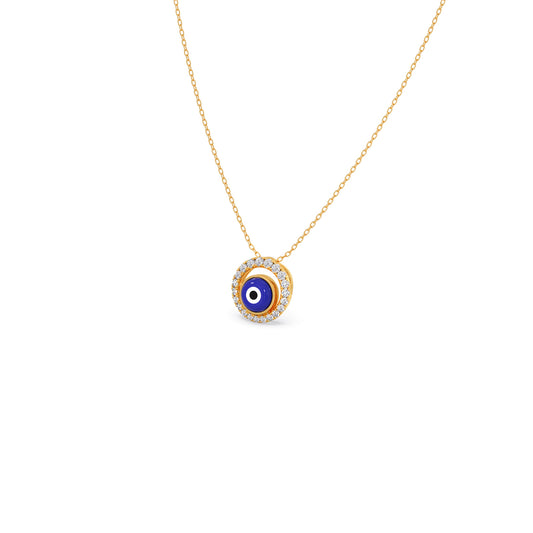 Round Diamond Nazariya Pendant