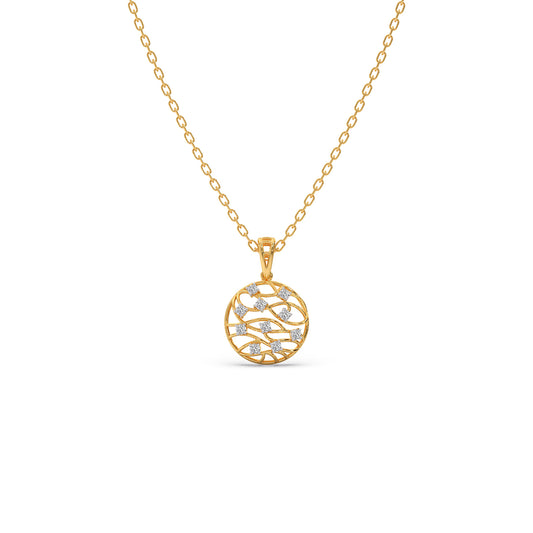 Intrica Diamond Pendant - Yellow