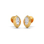 0.54 Ct Marquise Shape Classic Diamond Stud Earrings