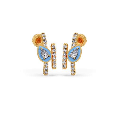 Cotton Candy Sparkle Earrings