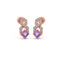 Cotton Candy HexDiamond Earrings