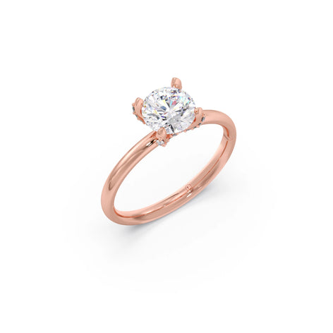 1.31 cts Round Brilliant Solitaire Ring