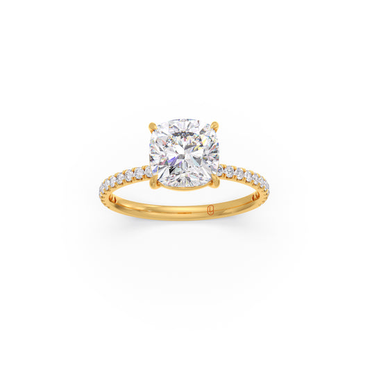 Cushion Cut Engagement Ring