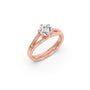 Split Shank Diamond Solitaire Ring