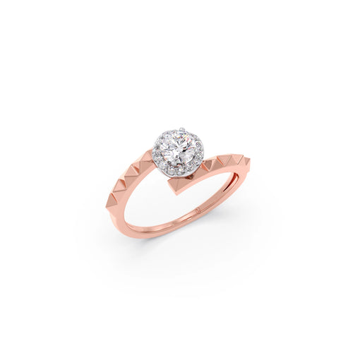 Celestia Halo Engagement Ring