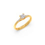 4 Prong Princess Cut Solitaire Ring