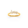 Delicate Love Diamond Ring