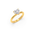 1.50 ct Classic Heart Shape Solitaire Ring