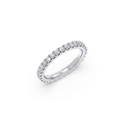 Small Round Cut Diamond 1.05ct Eternity Band