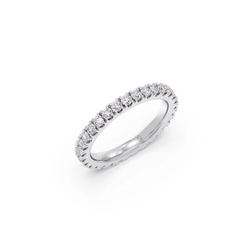 Small Round Cut Diamond 1.05ct Eternity Band