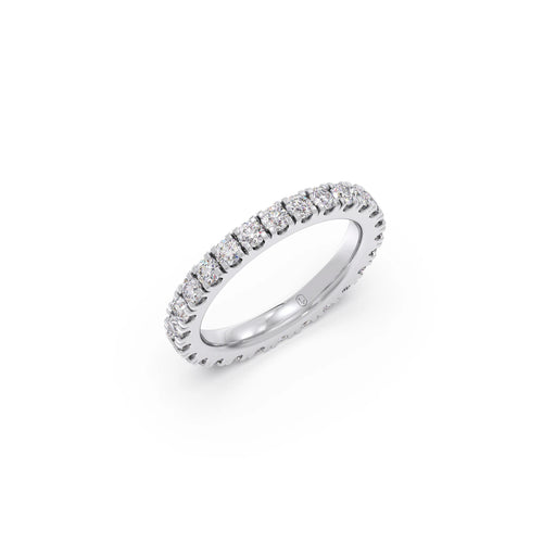 Micro Prong Set Eternity Diamond Band 1.50ct