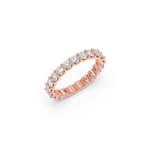 Round Cut 1.89ct Diamond Eternity Band