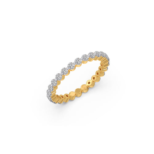 Round Cut Diamond Eternity Band 0.78ct