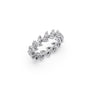 Pear Cut 0.85CT Diamond Eternity Band