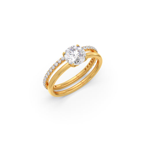 1.25ct Round Diamond Stackable Ring