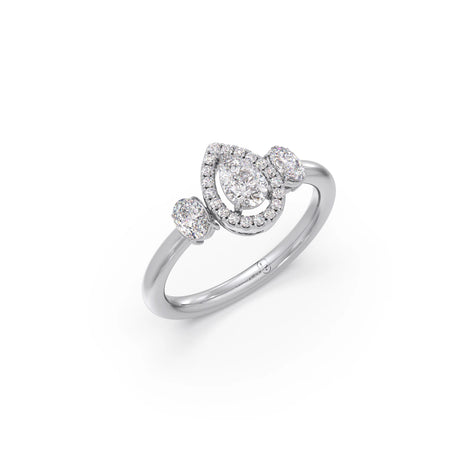 Elegance Trilogy Diamond Ring
