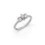 Trilogy Marquise & Oval with Round Diamond Ring