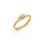 Trilogy Marquise & Oval Cut Diamond Ring
