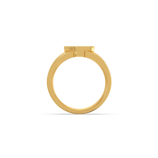 0.51ct Marquise Bezel Diamond Ring