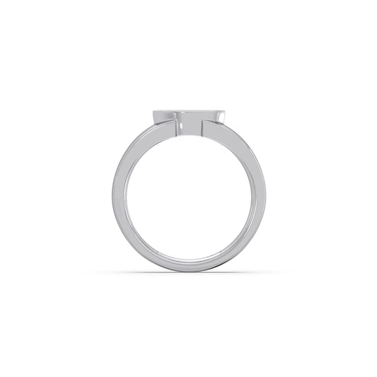 0.51ct Marquise Bezel Diamond Ring
