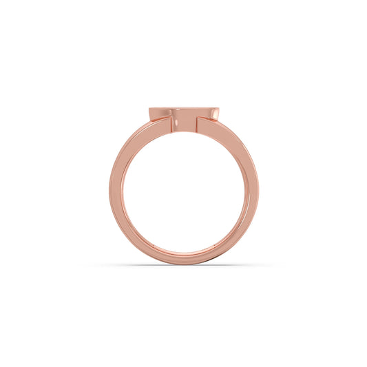 0.51ct Marquise Bezel Diamond Ring